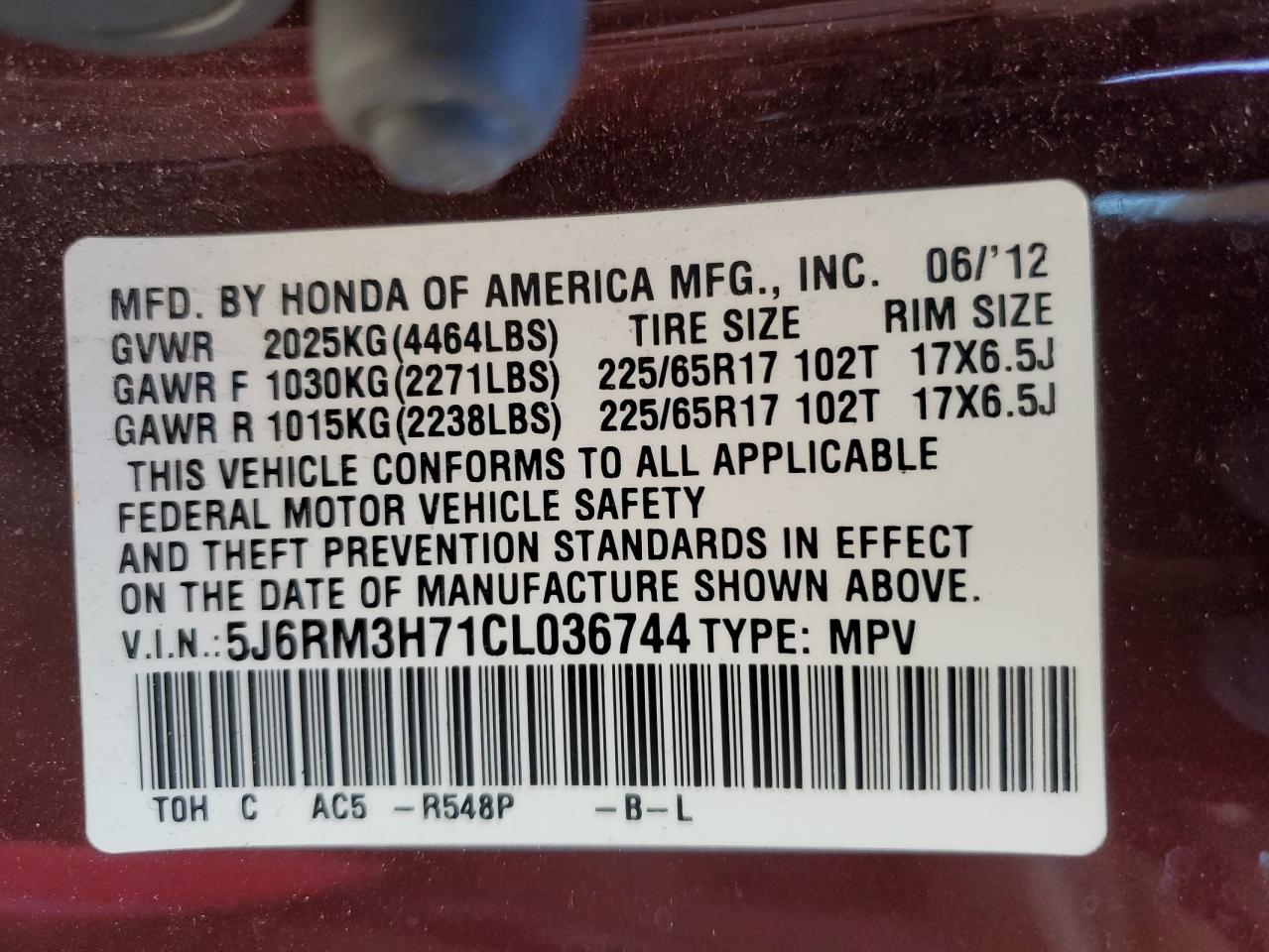 2012 Honda CR-V - Image 14