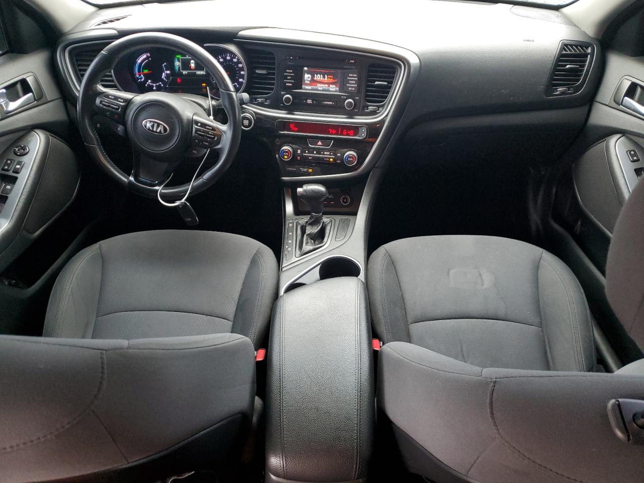 2014 Kia Optima Hybrid VIN: KNAGM4AD8E5070123 Lot: 43789255