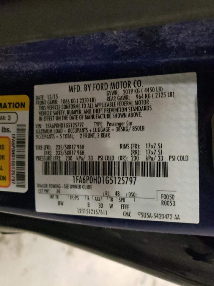 2016 Ford Fusion - Image 12