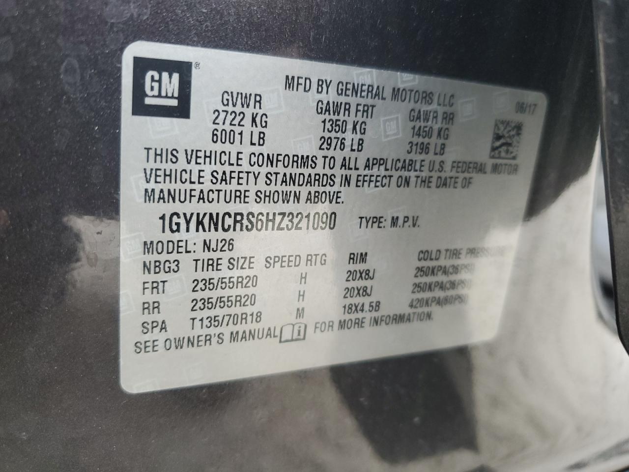2017 Cadillac XT5 - Image 14
