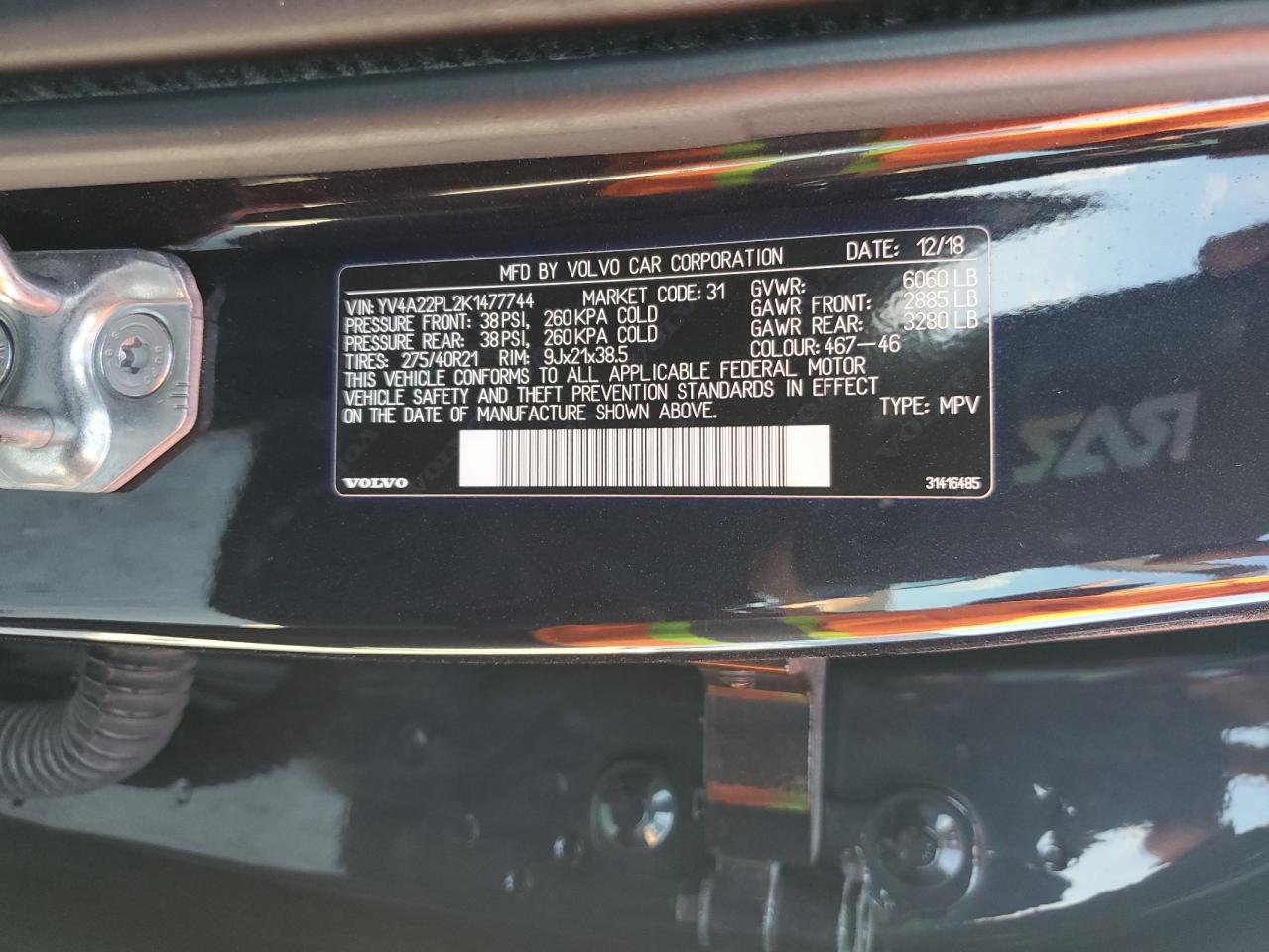 2019 Volvo XC90 - Image 13