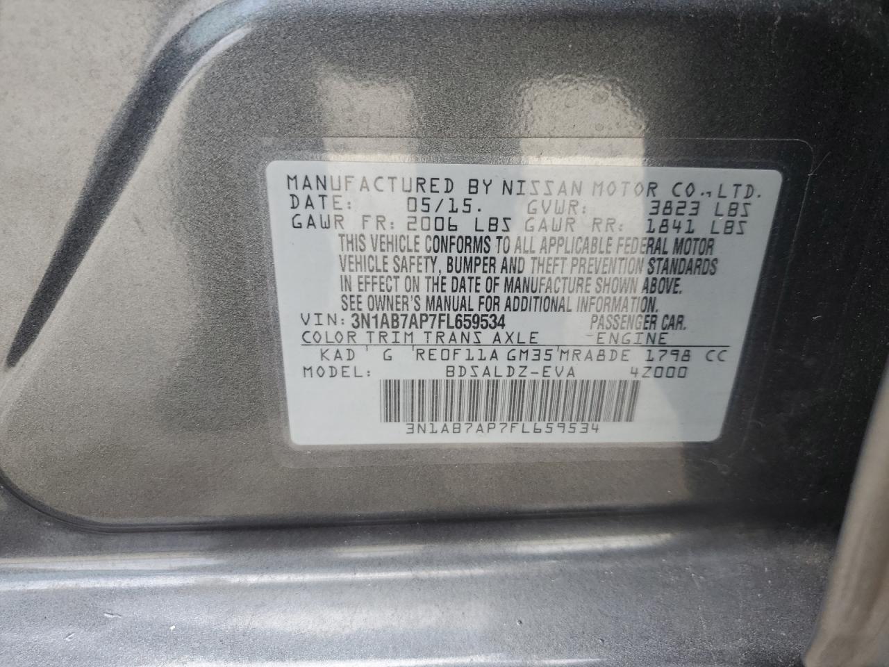 2015 Nissan Sentra - Image 12