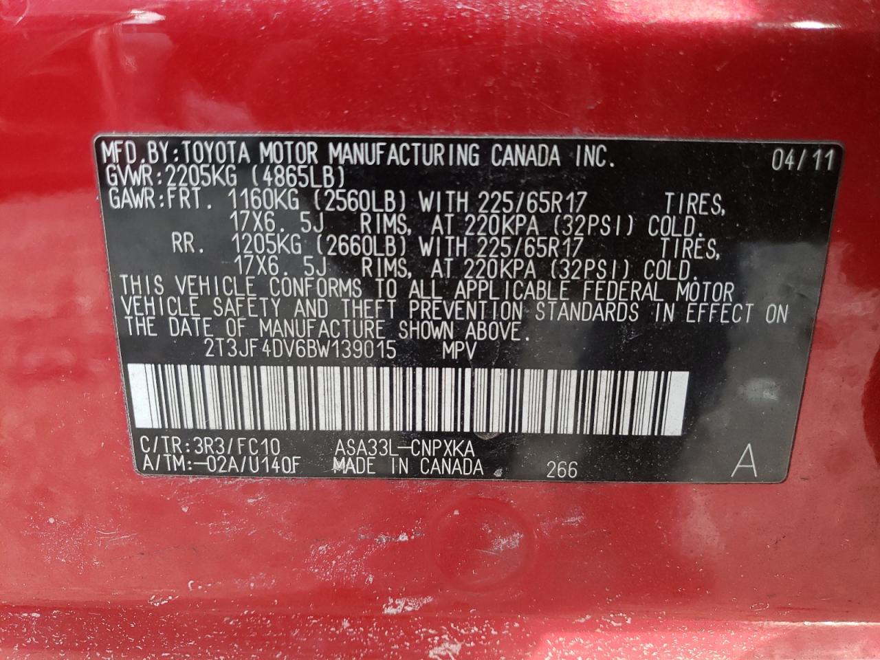 2011 Toyota RAV 4 - Image 14