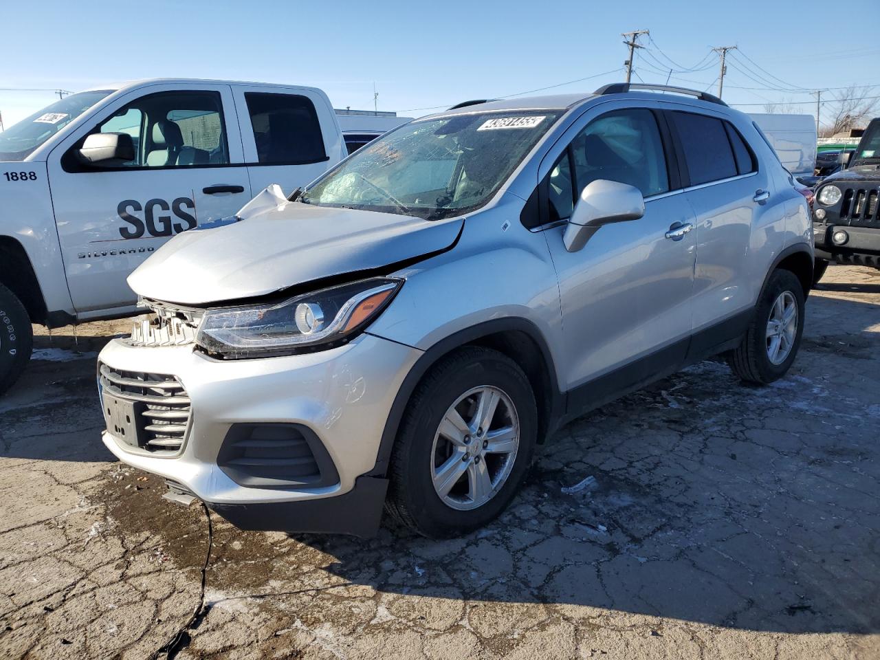 2017 Chevrolet Trax 1Lt იყიდება Chicago Heights-ში, IL - Front End