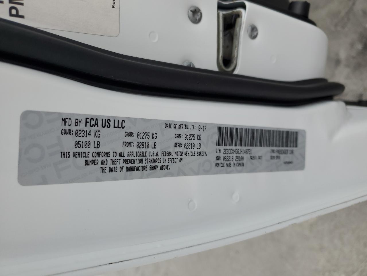 2018 Dodge Charger - Image 12