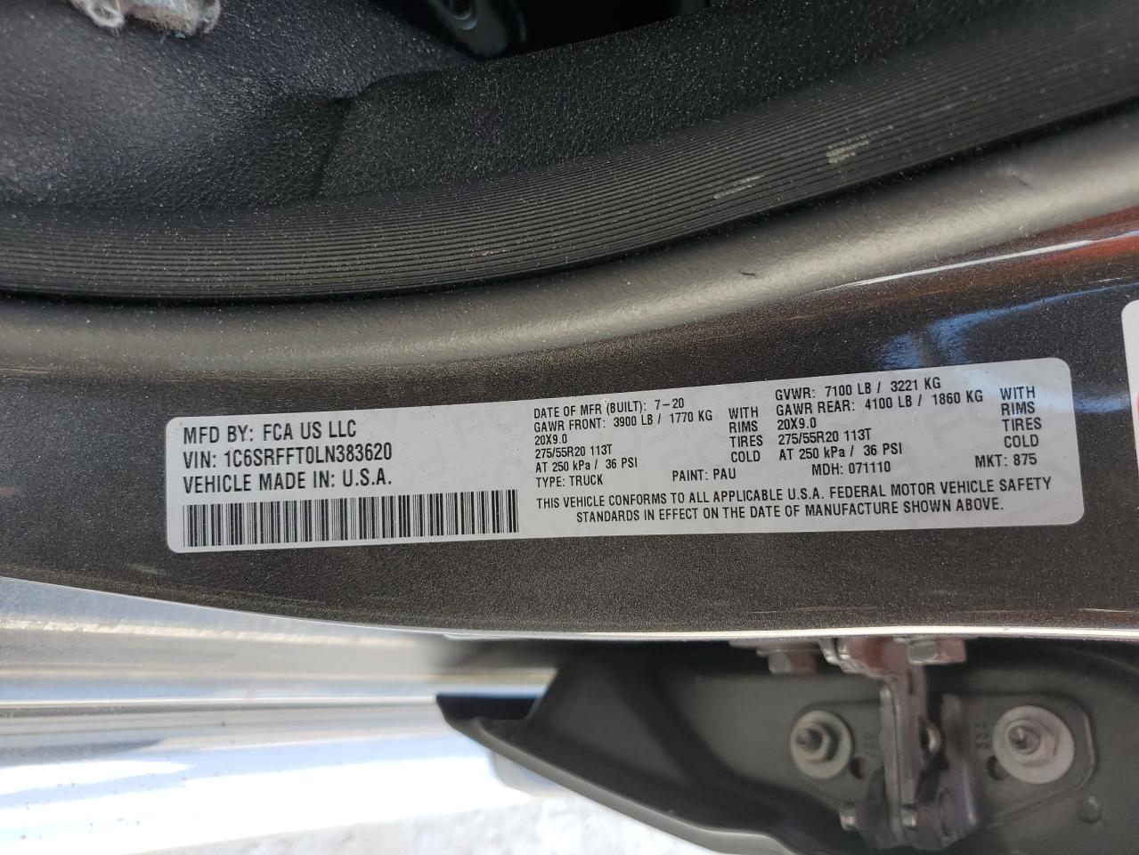 2020 RAM 1500 - Image 13