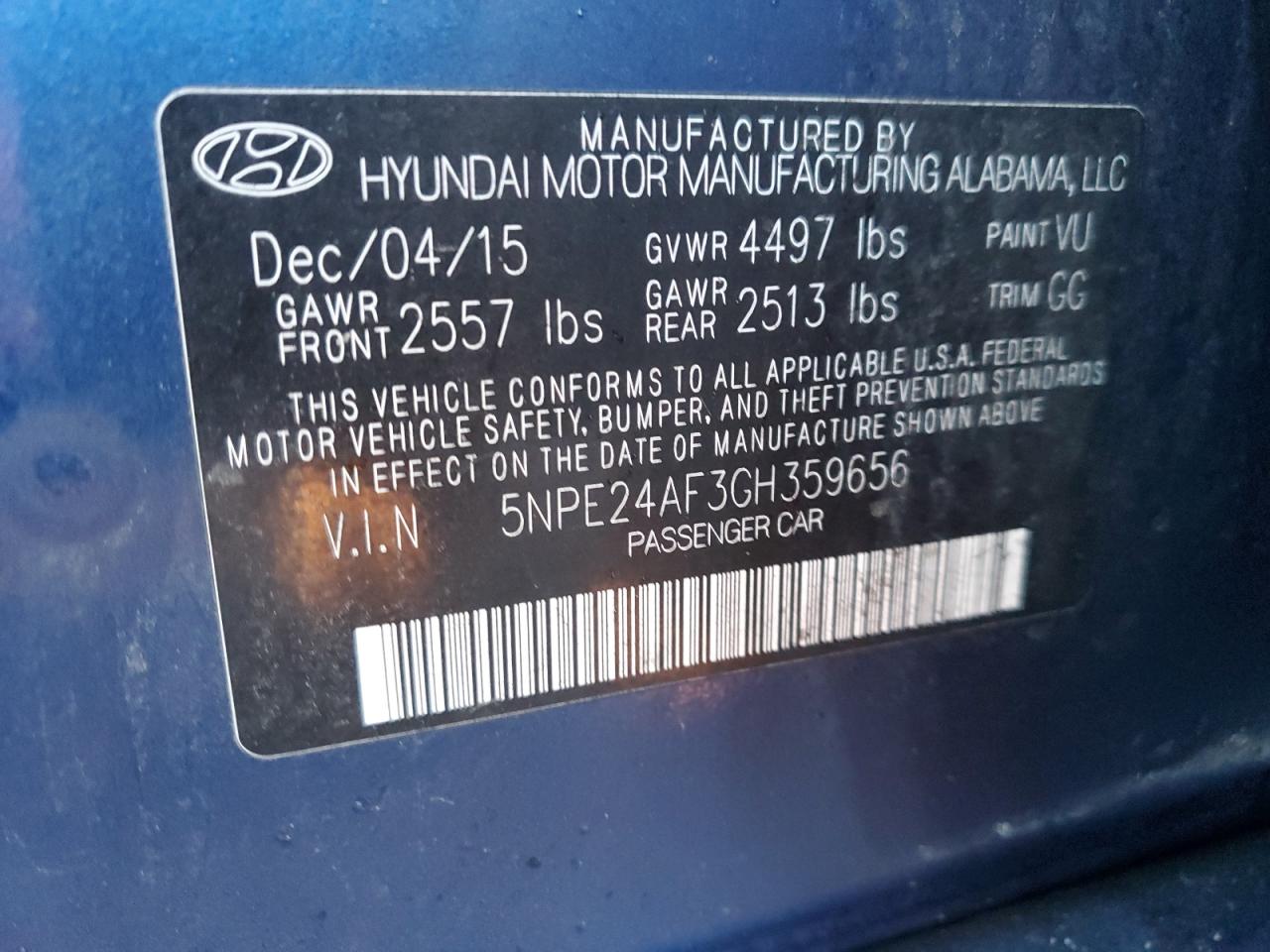 2016 Hyundai Sonata - Image 12