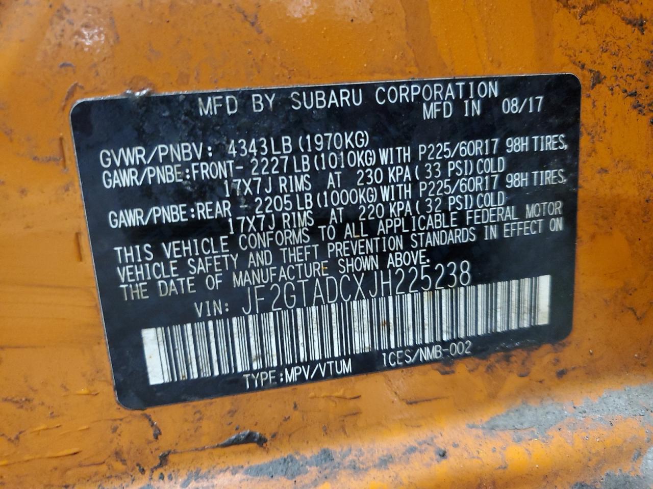 2018 Subaru XV - Image 13