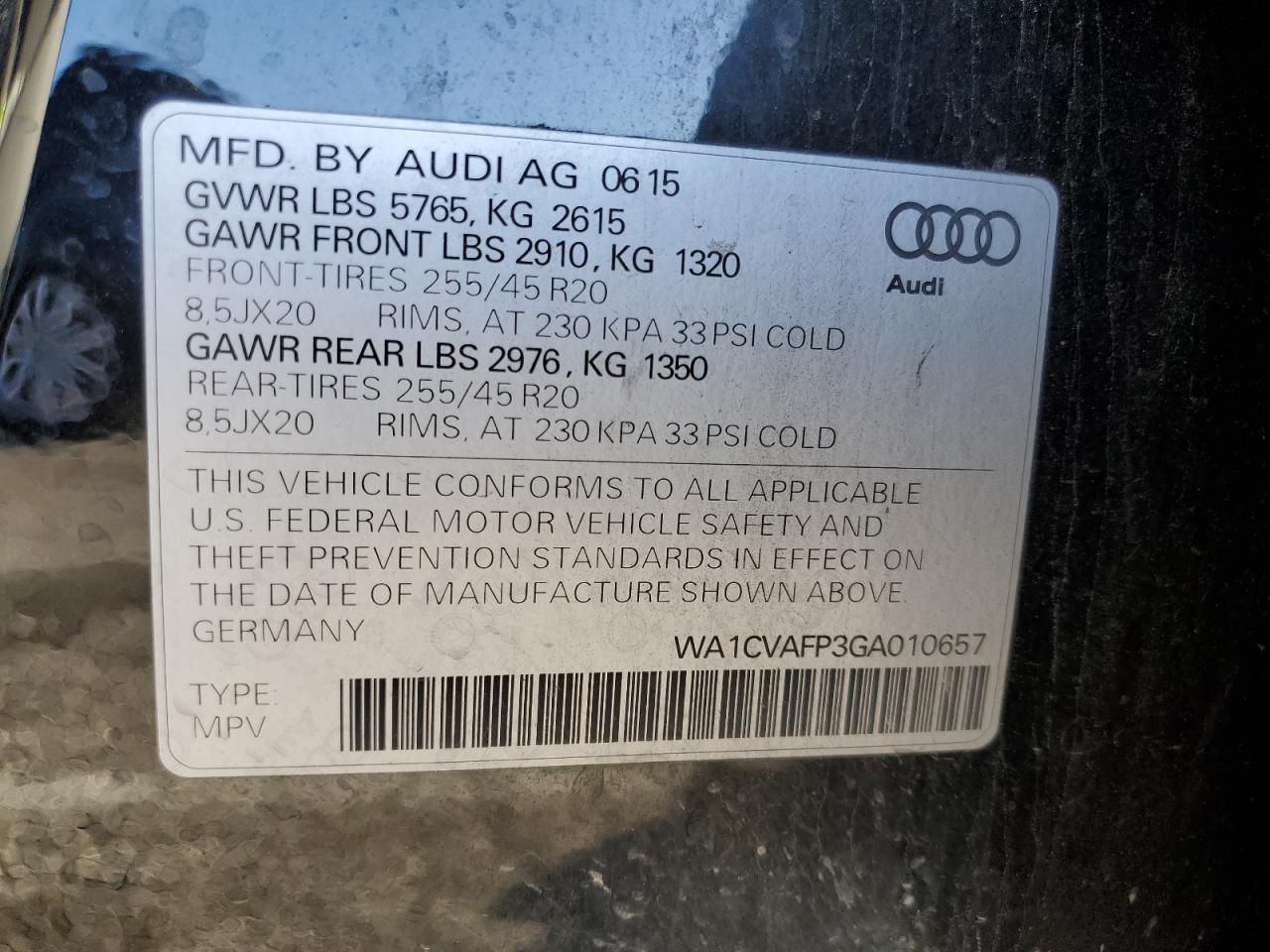 2016 Audi Q5 - Image 14