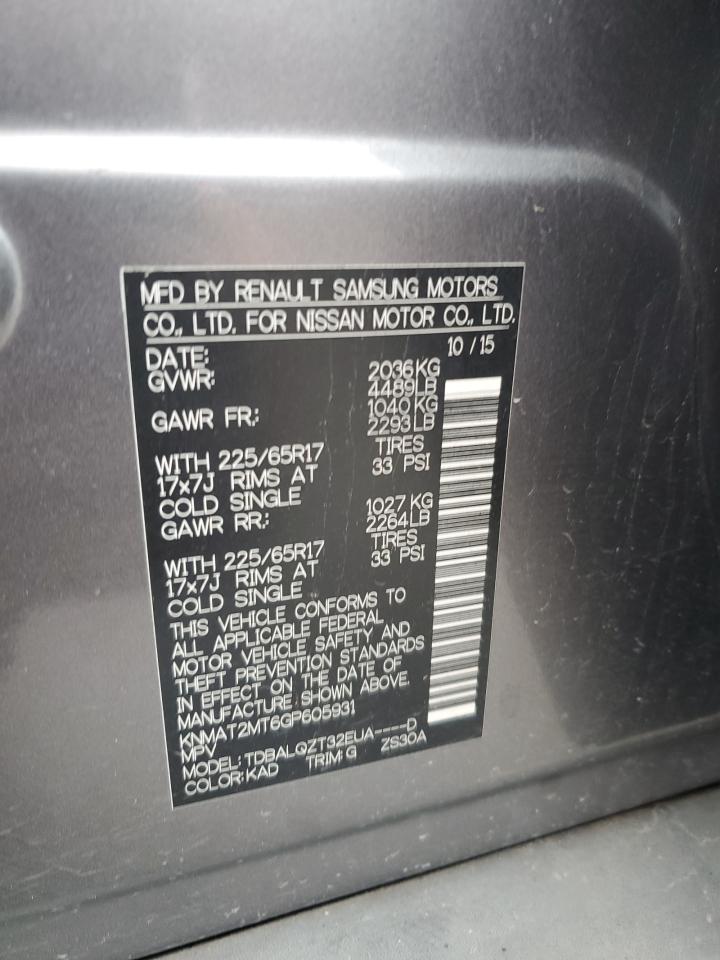2016 Nissan Rogue - Image 12