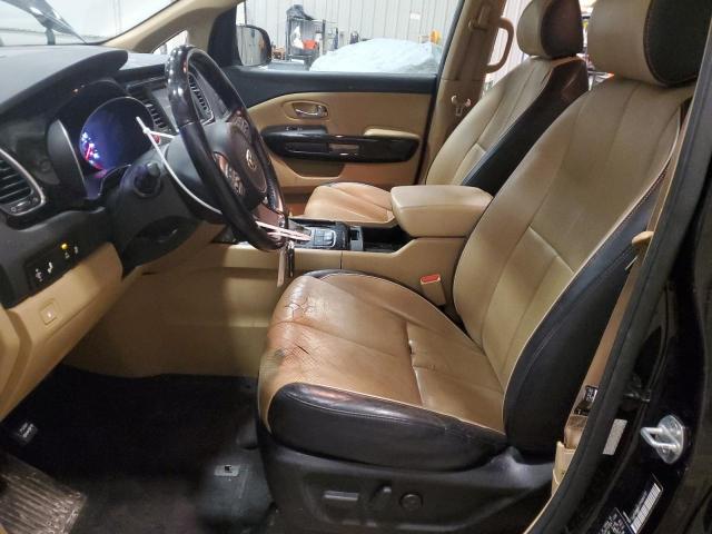  KIA SEDONA 2015 Черный