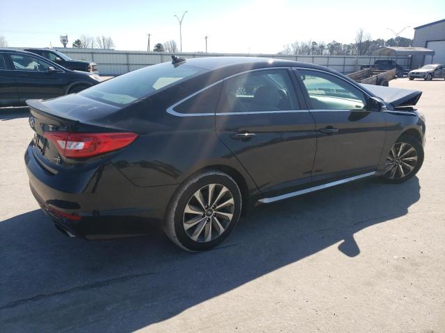  HYUNDAI SONATA 2017 Черный