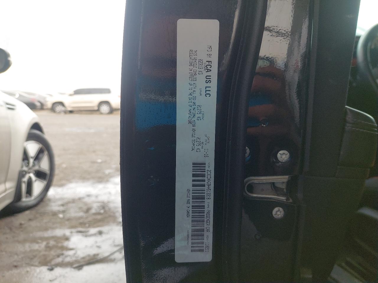 2C3CDXHG9HH513318 - 2017 DODGE CHARGER - #45819055