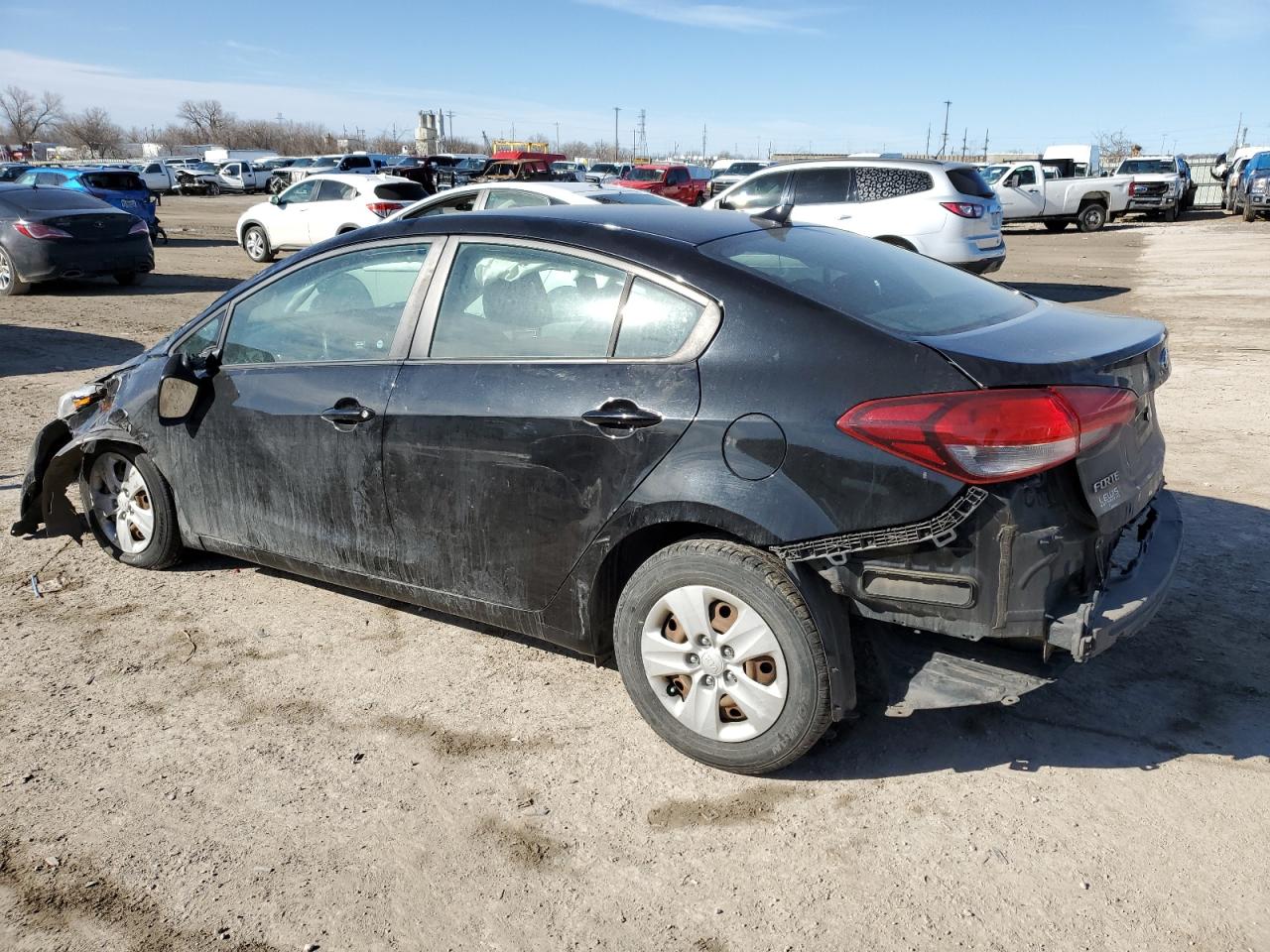 2017 Kia Forte Lx VIN: 3KPFK4A75HE074332 Lot: 46683765