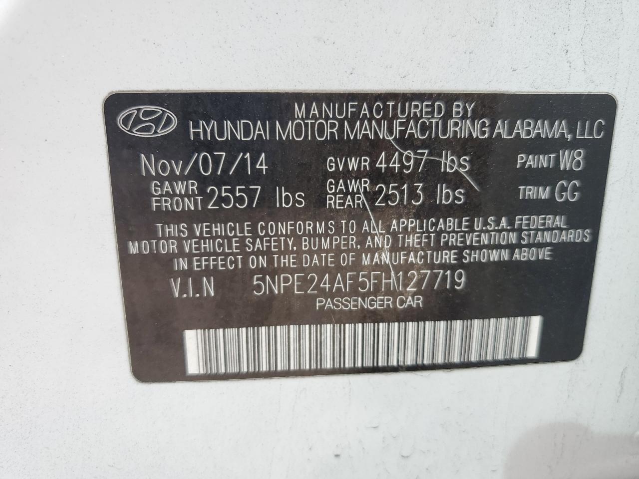 2015 Hyundai Sonata - Image 15