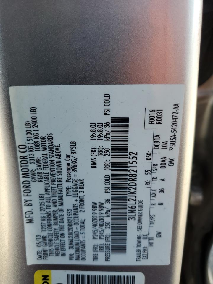 2013 Lincoln MKZ - Image 12