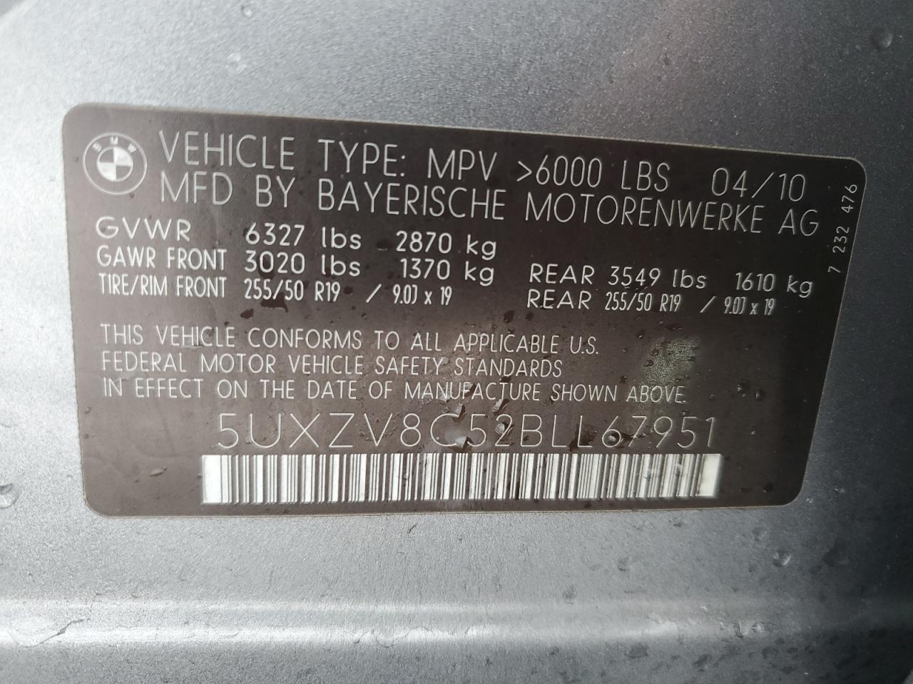 2011 BMW X5 - Image 13