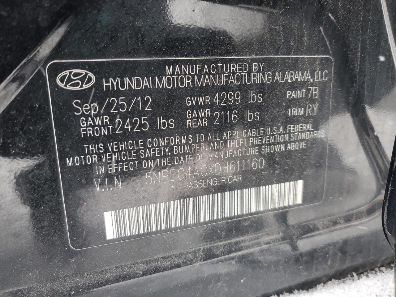 2013 Hyundai Sonata - Image 12