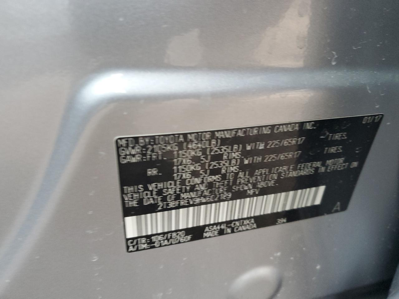 2017 Toyota RAV 4 - Image 13