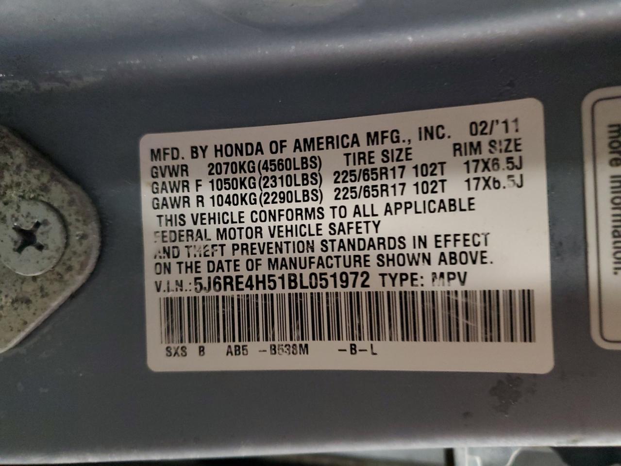 2011 Honda CR-V - Image 14