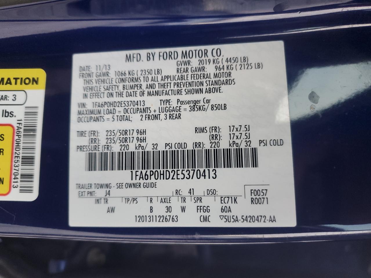 2014 Ford Fusion - Image 12