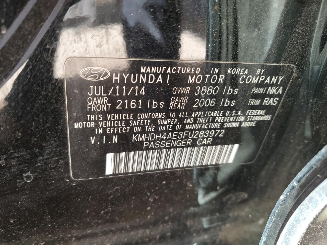 2015 Hyundai Elantra - Image 13