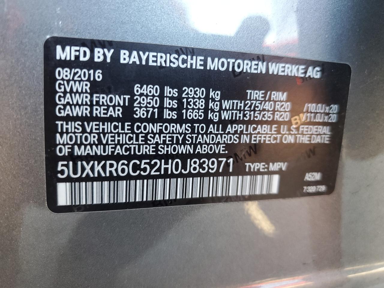 2017 BMW X5 - Image 13