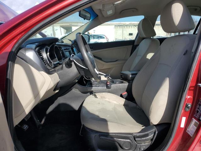  KIA OPTIMA 2013 Красный