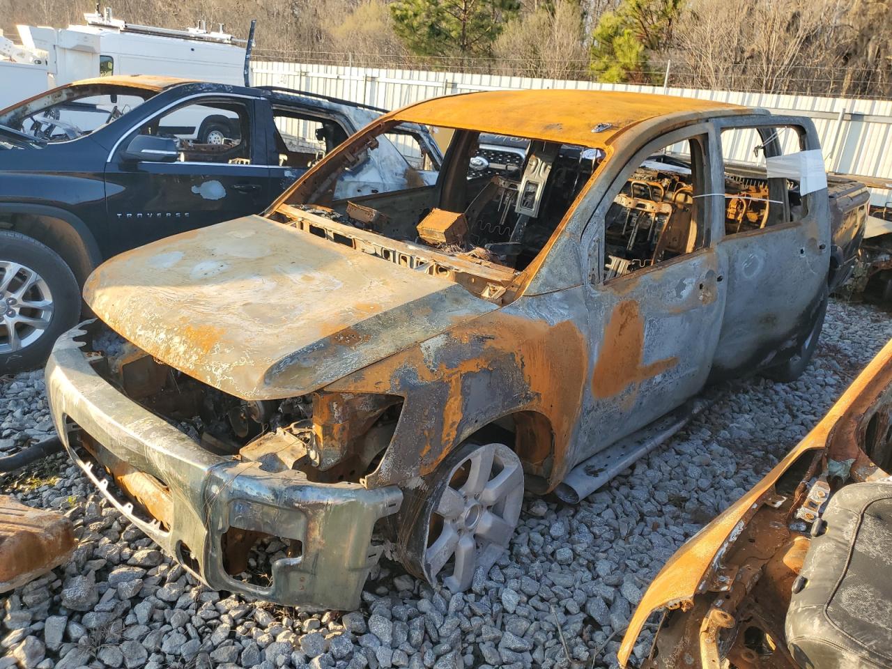 2015 Nissan Titan S продається в Montgomery, AL - Burn - Interior