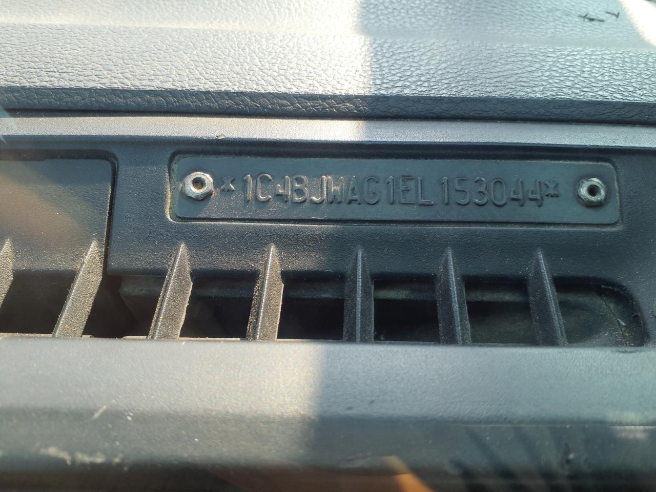 1C4BJWAGEL153044 - 2014 JEEP WRANGLER - #44280525
