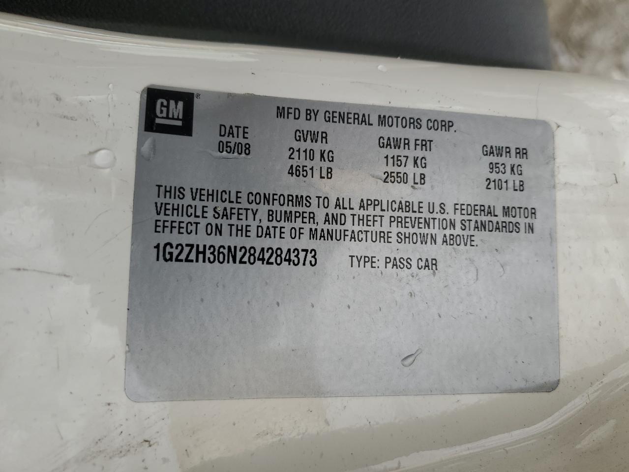 2008 Pontiac G6 - Image 12