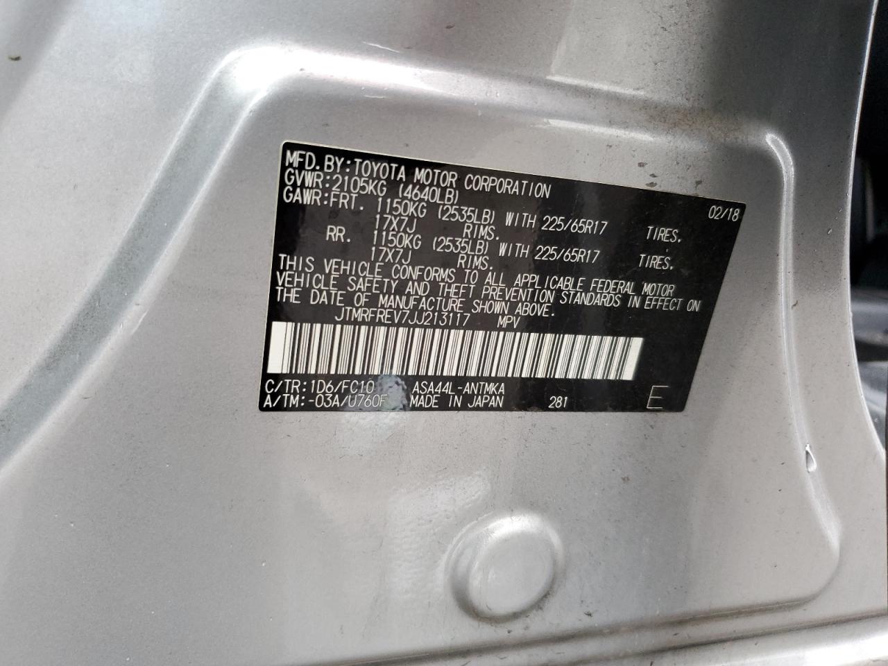 2018 Toyota RAV 4 - Image 13