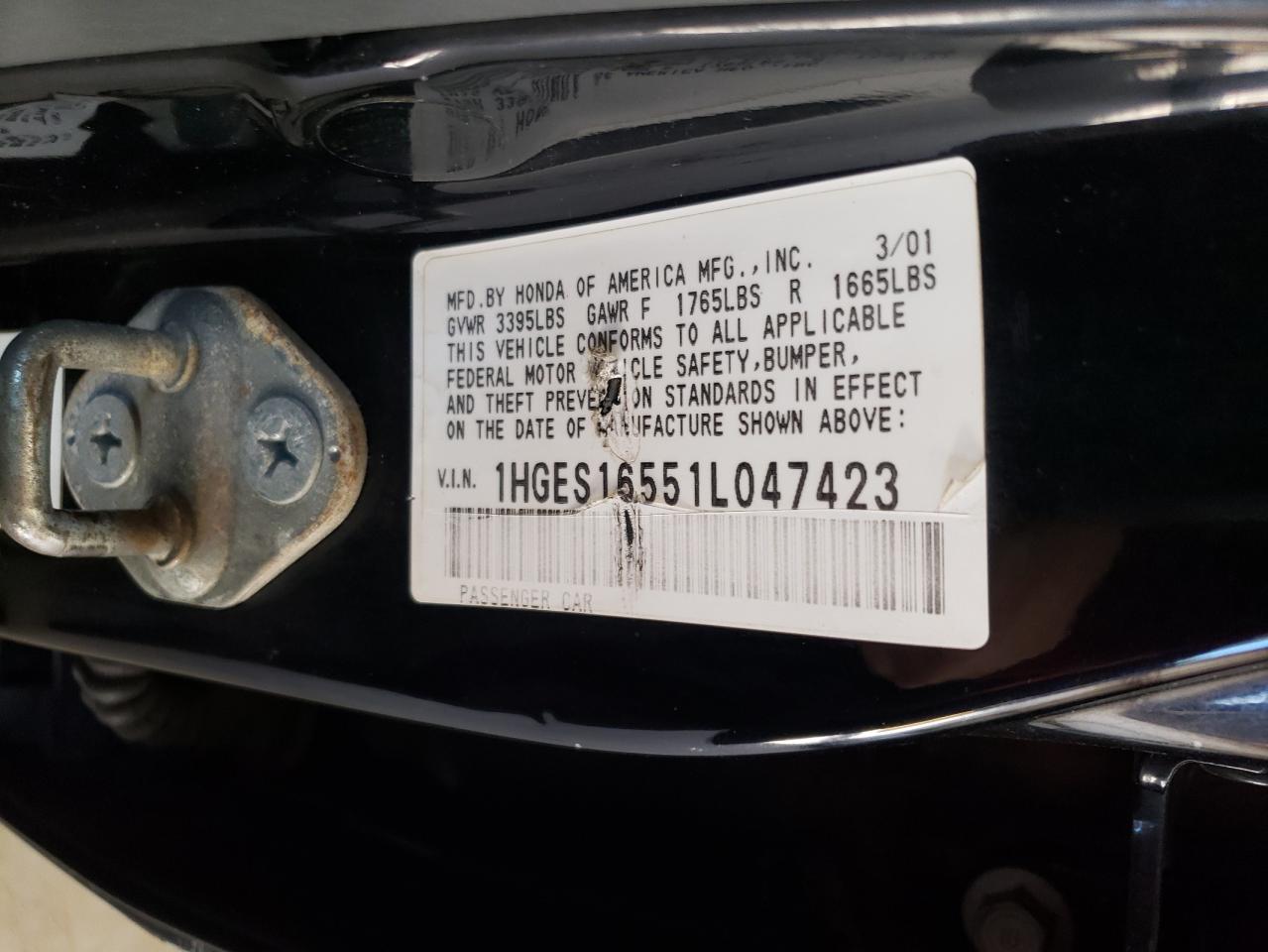 2001 Honda Civic - Image 12