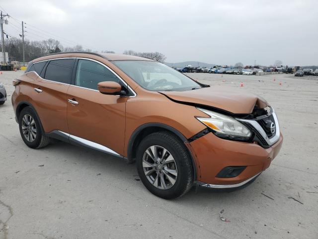 NISSAN MURANO 2017 Оранжевый