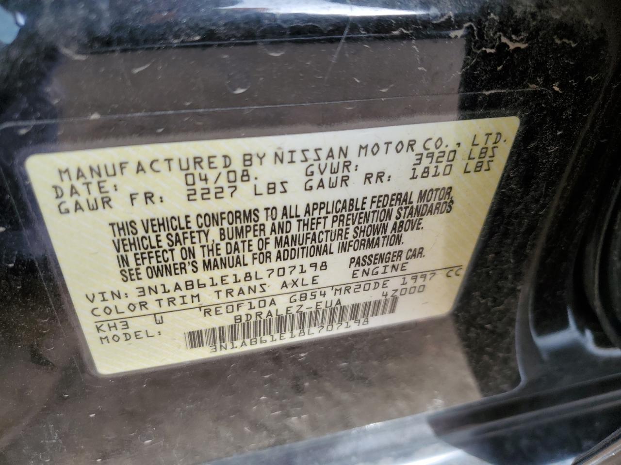 2008 Nissan Sentra - Image 12