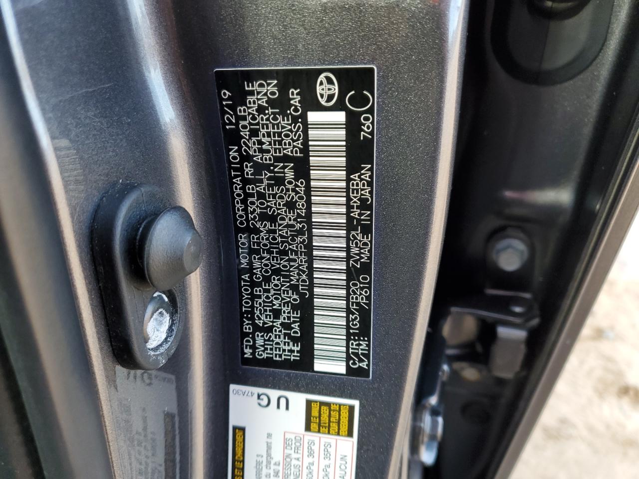 2020 Toyota Prius - Image 12