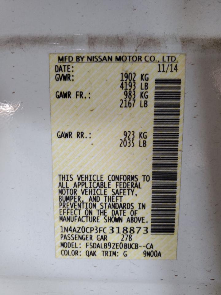2015 Nissan Leaf - Image 12