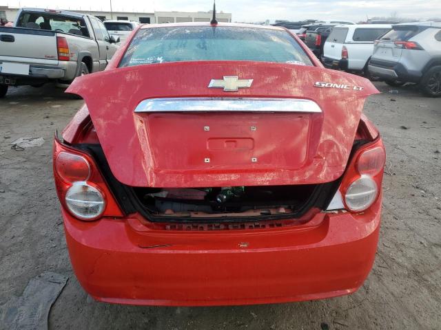  CHEVROLET SONIC 2012 Red