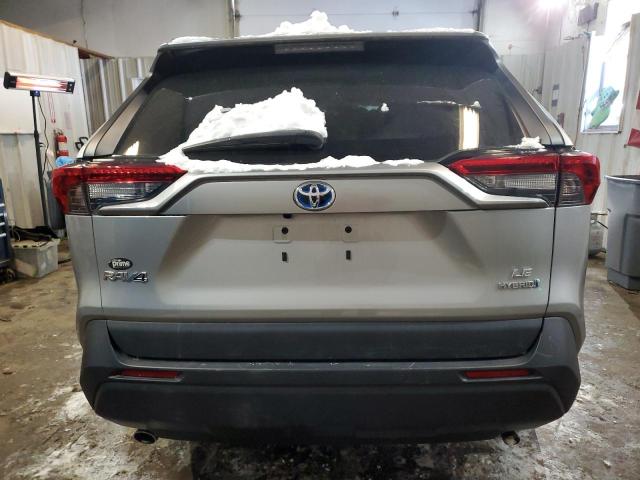  TOYOTA RAV4 2021 Серебристый