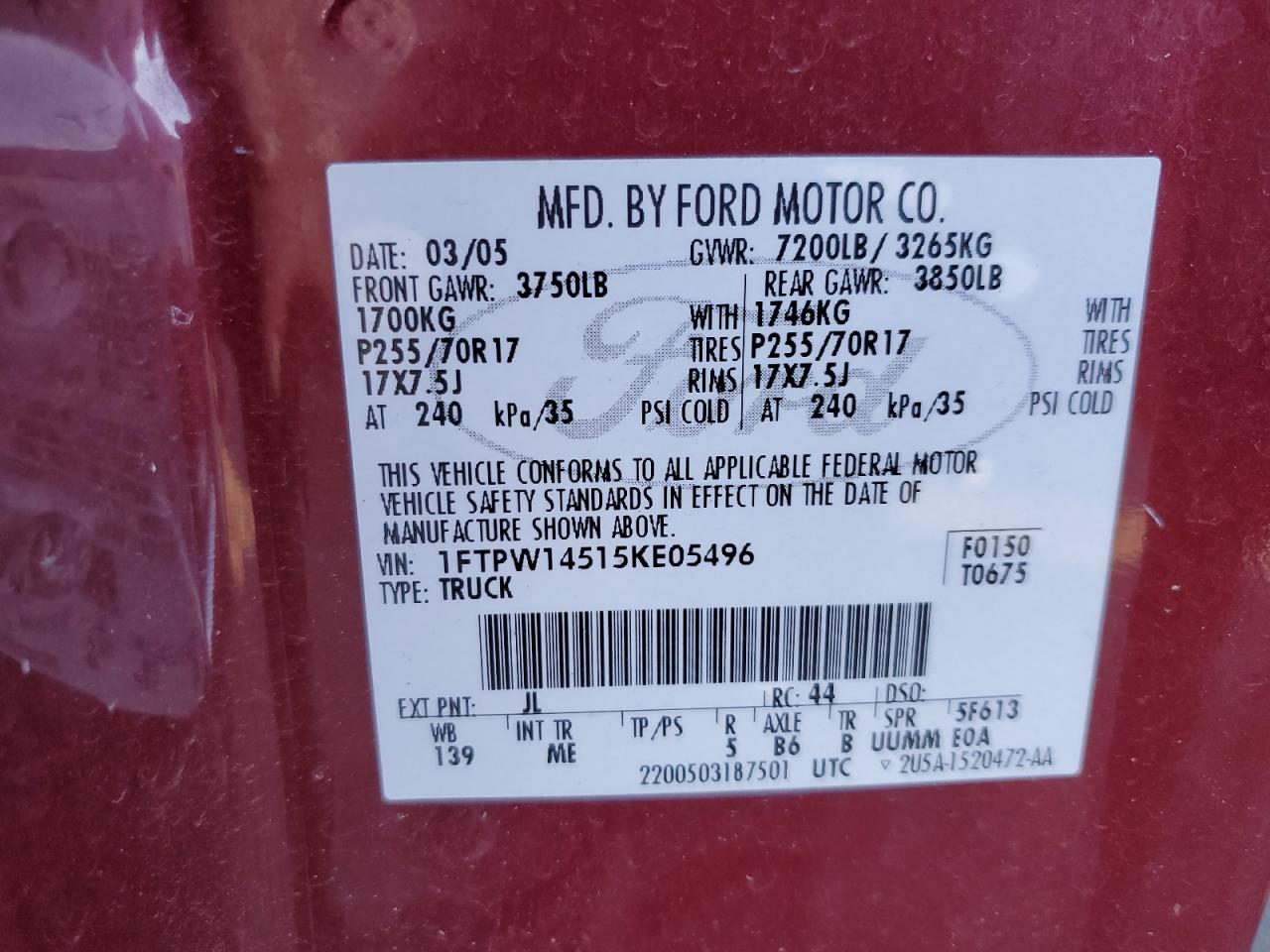 2005 Ford F-150 - Image 14
