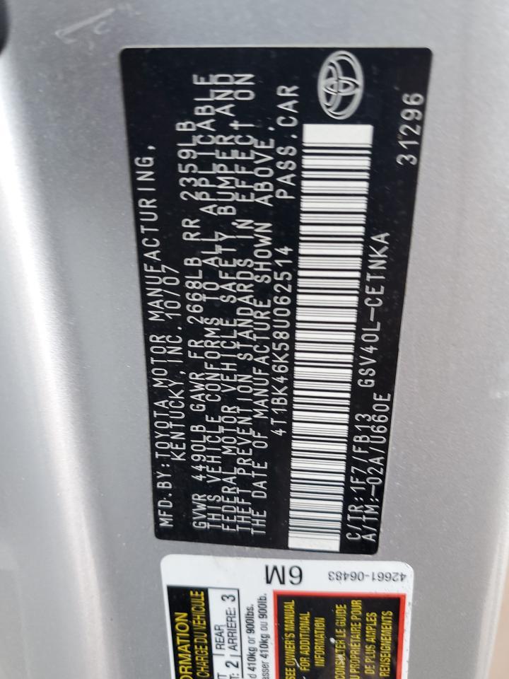 2008 Toyota Camry - Image 12