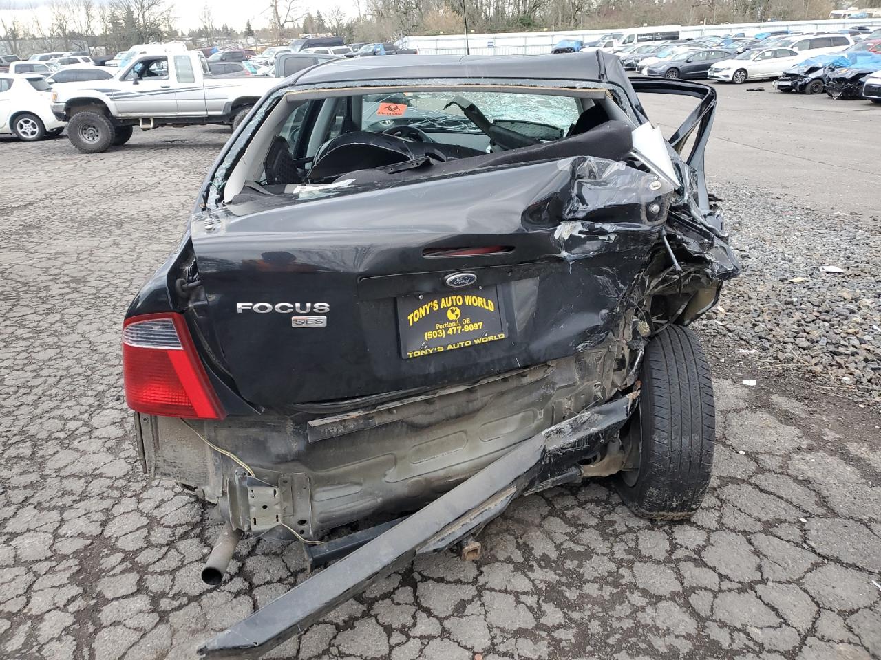 2007 Ford Focus Zx4 VIN: 1FAHP34N17W230620 Lot: 44468275