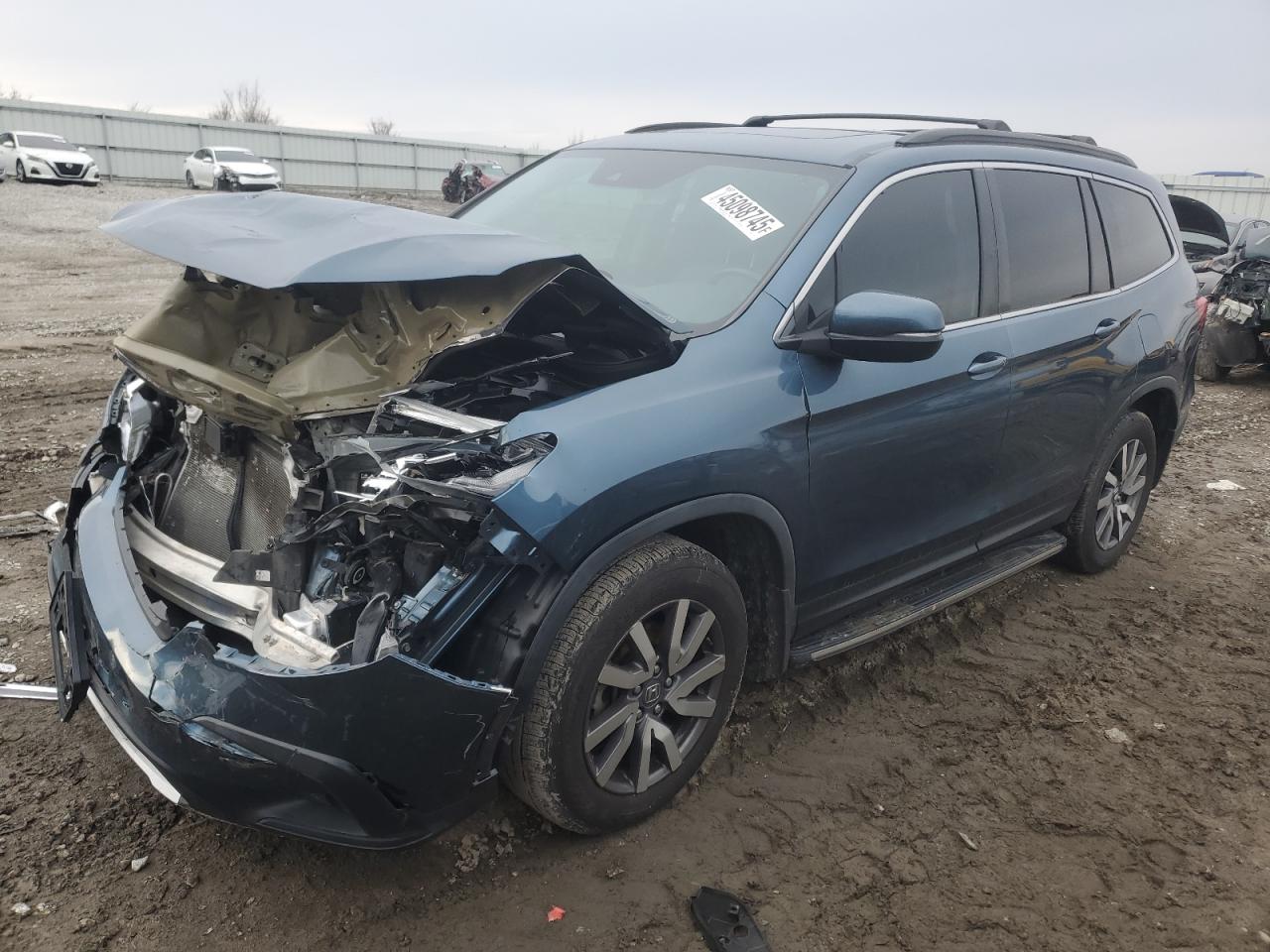 2019 Honda Pilot Exl للبيع في Earlington، KY - Front End