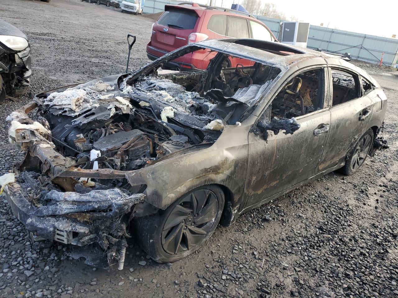 2022 Honda Insight Touring for Sale in Portland, OR - Burn