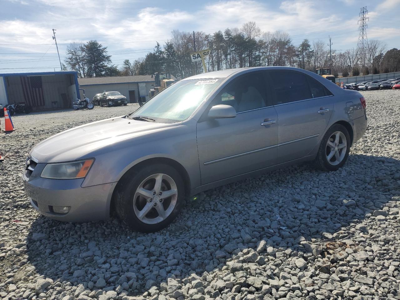 2008 Hyundai Sonata Se продається в Mebane, NC - Front End
