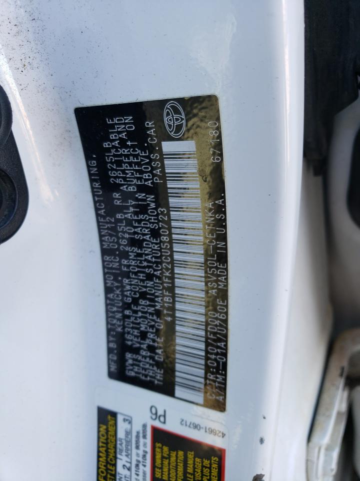 2012 Toyota Camry - Image 12
