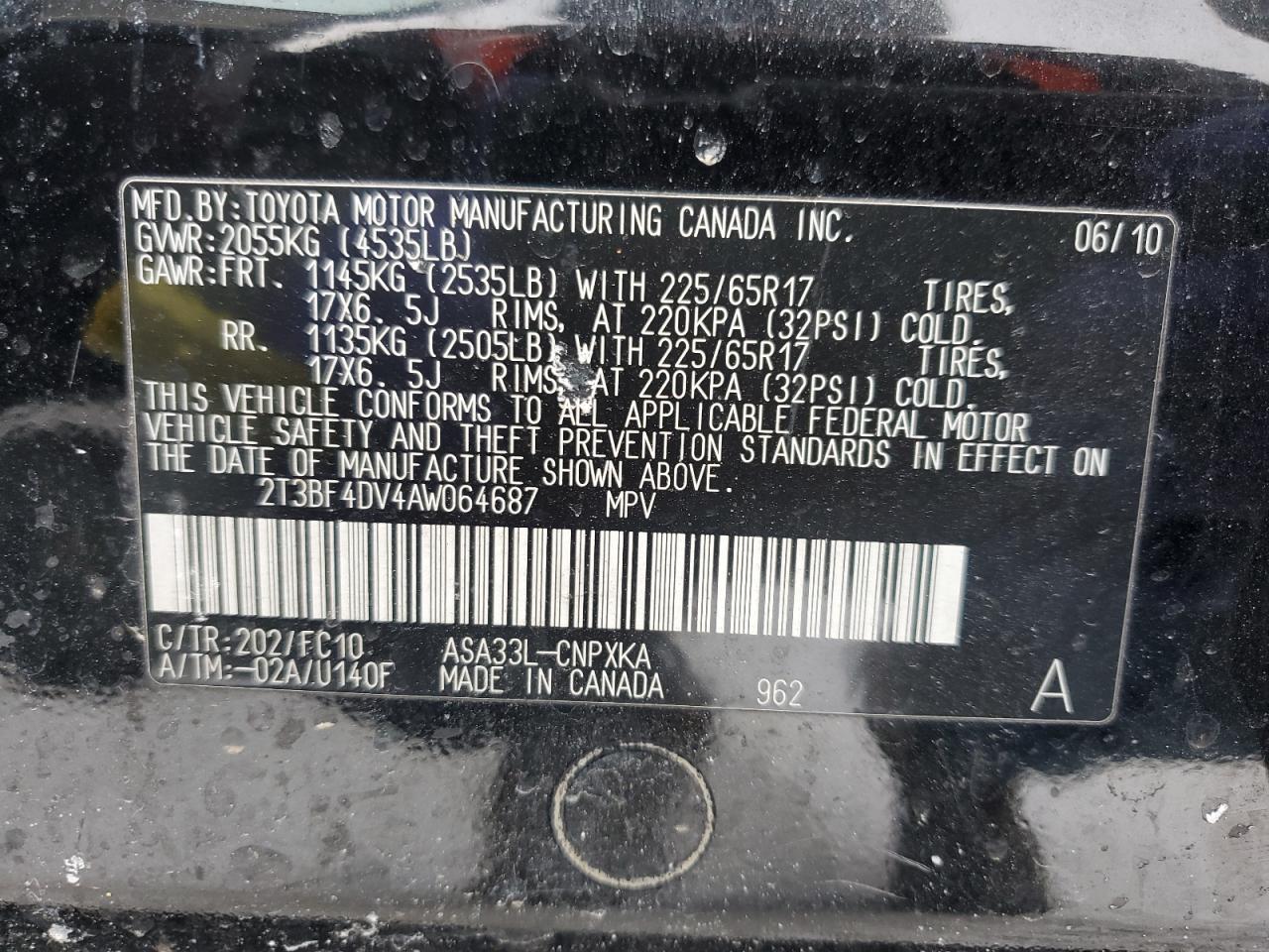 2010 Toyota RAV 4 - Image 12