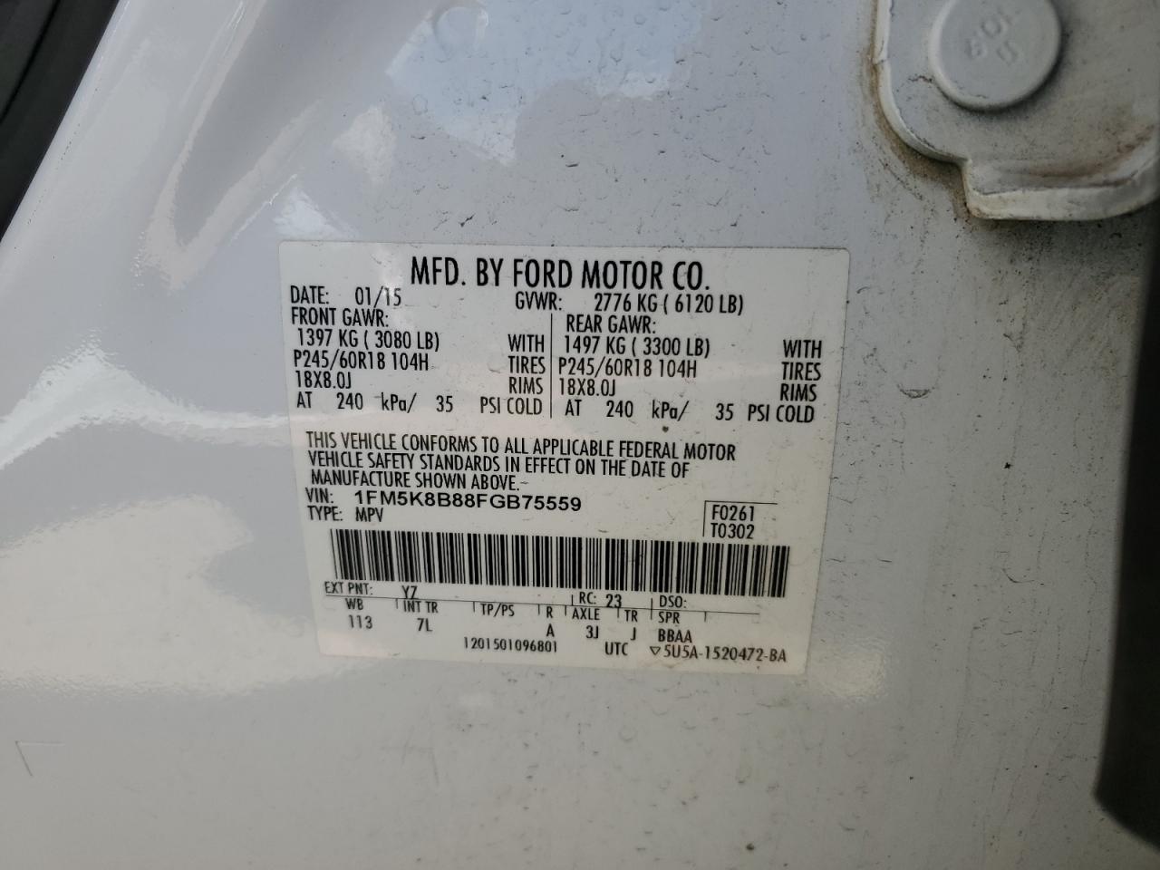 2015 Ford Explorer - Image 14