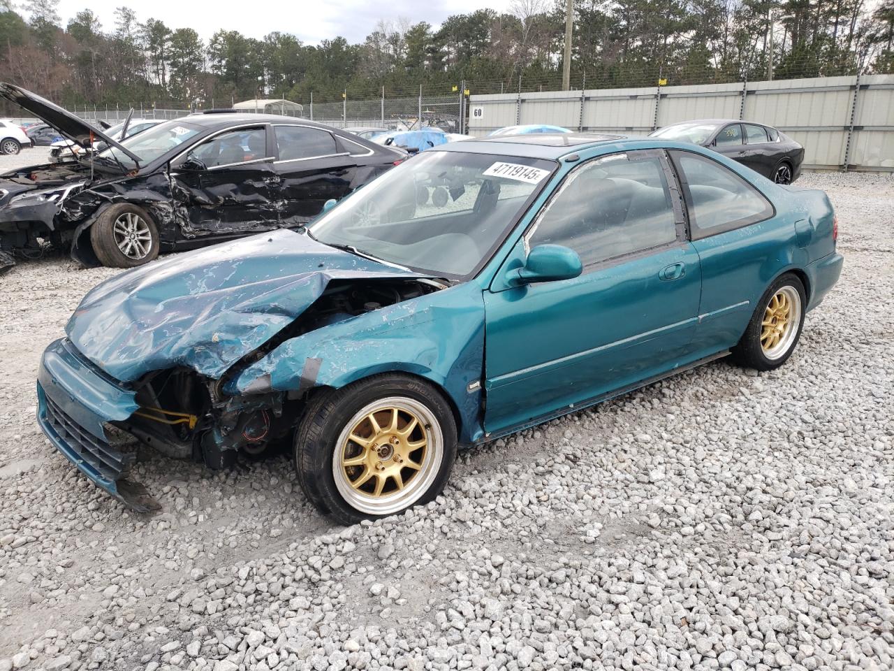1995 Honda Civic Ex for Sale in Ellenwood, GA - Front End