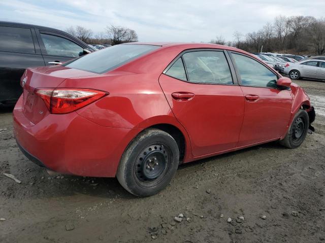  TOYOTA COROLLA 2018 Red